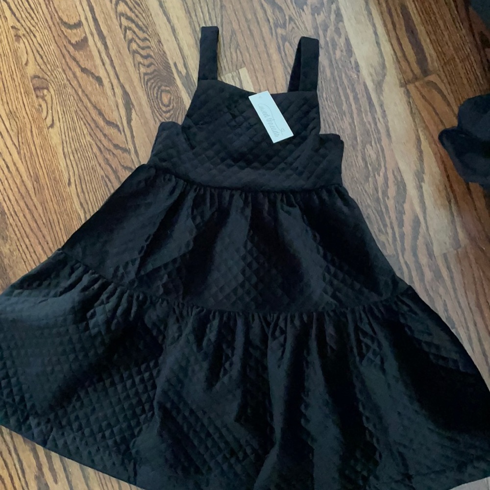 Beautiful bnwt  black velvet/velour jumper/dress